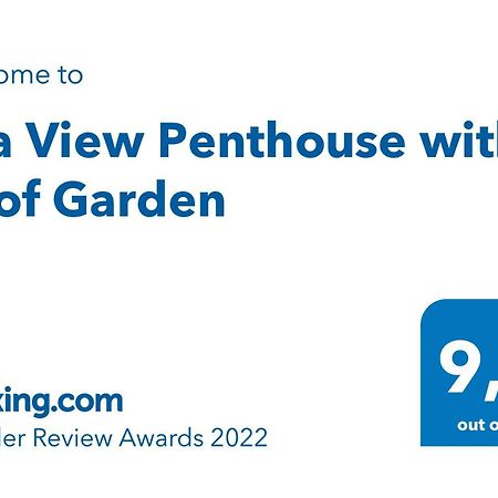 Sea View Penthouse With Roof Garden Apartment Chania  ภายนอก รูปภาพ