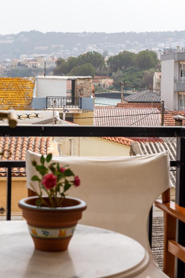 Sea View Penthouse With Roof Garden Apartment Chania  ภายนอก รูปภาพ