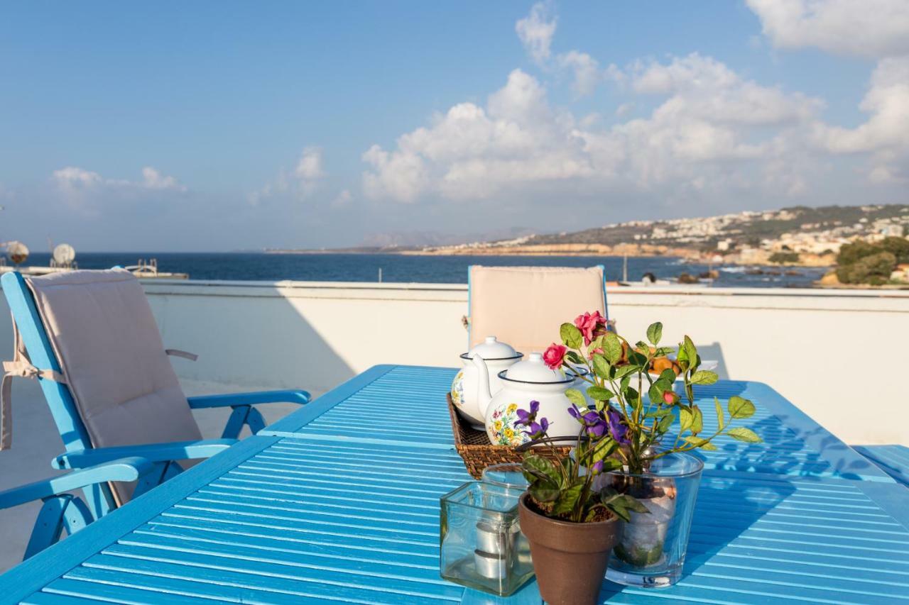 Sea View Penthouse With Roof Garden Apartment Chania  ภายนอก รูปภาพ