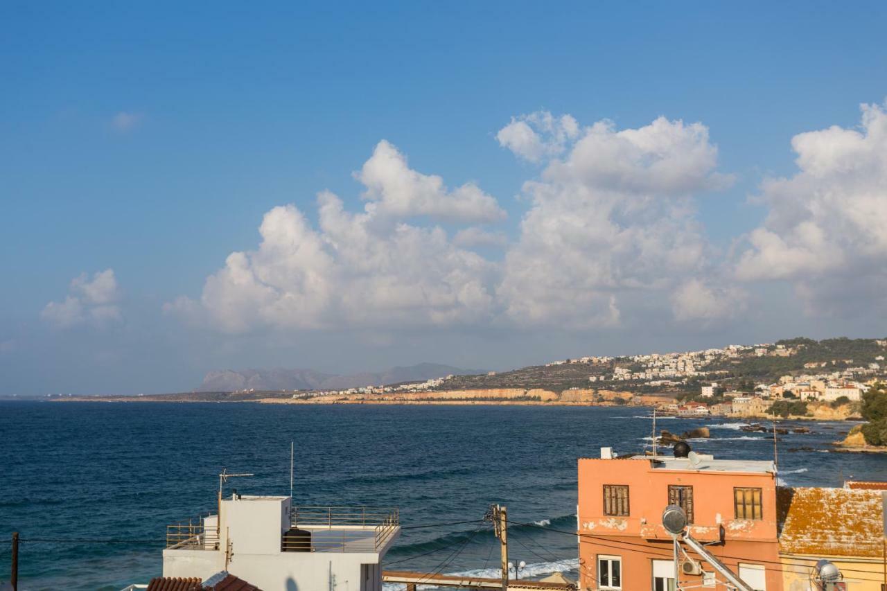 Sea View Penthouse With Roof Garden Apartment Chania  ภายนอก รูปภาพ
