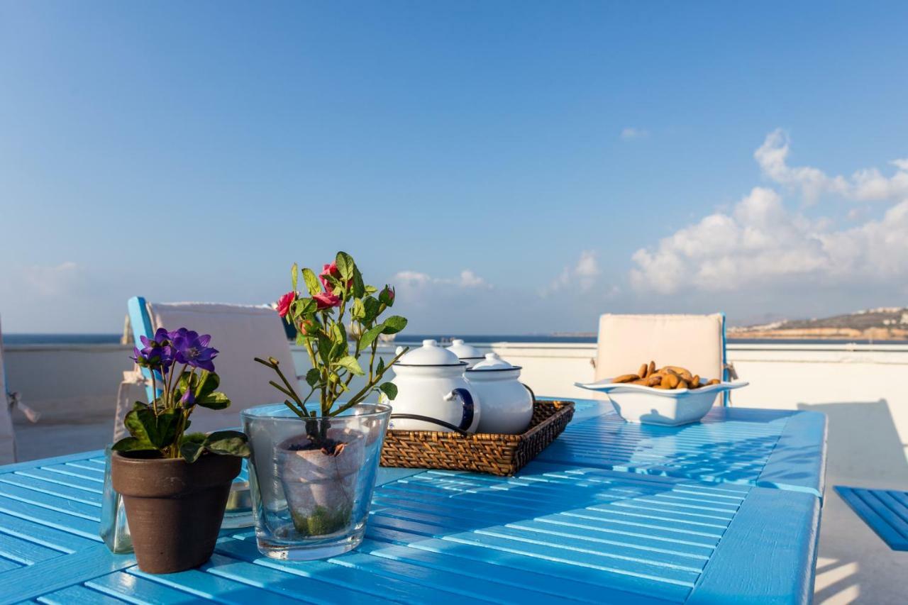 Sea View Penthouse With Roof Garden Apartment Chania  ภายนอก รูปภาพ